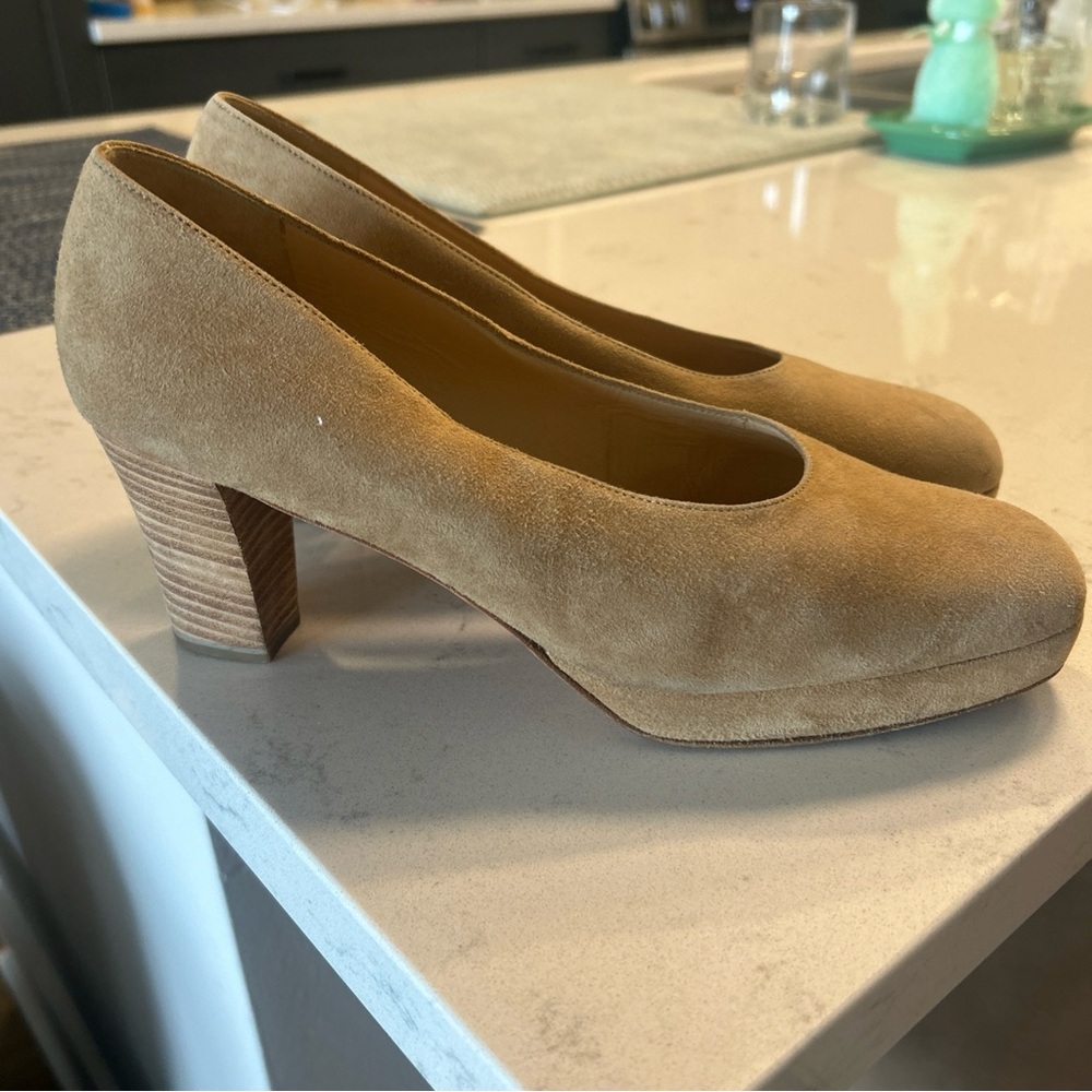Prada suede pumps